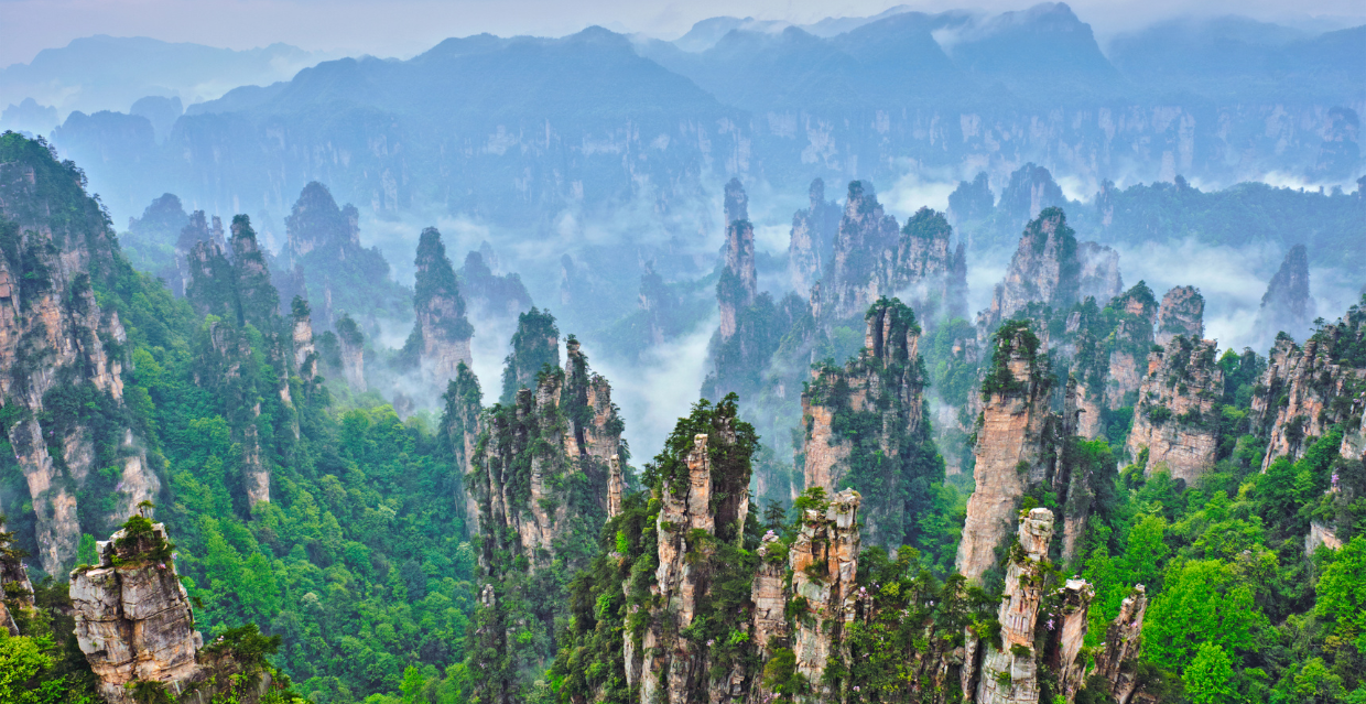 zhangjiajie national forest park
